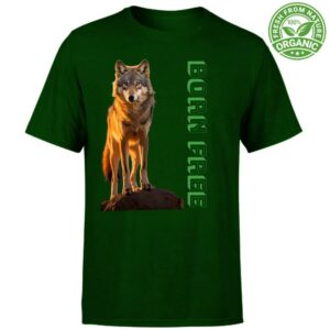 T-SHIRT BORN FREE SERIE WOLF